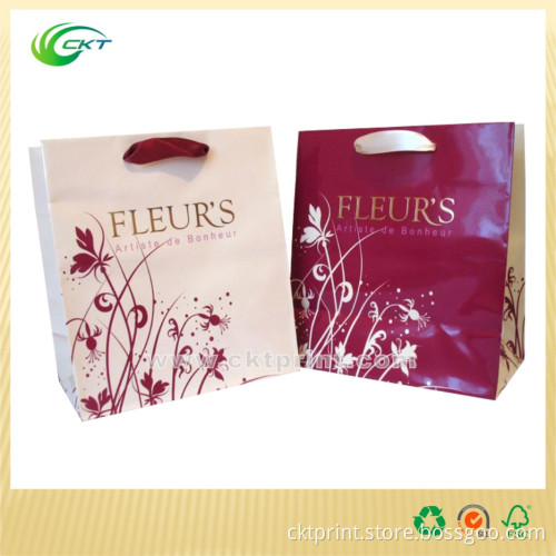 Fashion Paper Carry Bags with UV Varnishing (CKT-PB-530)